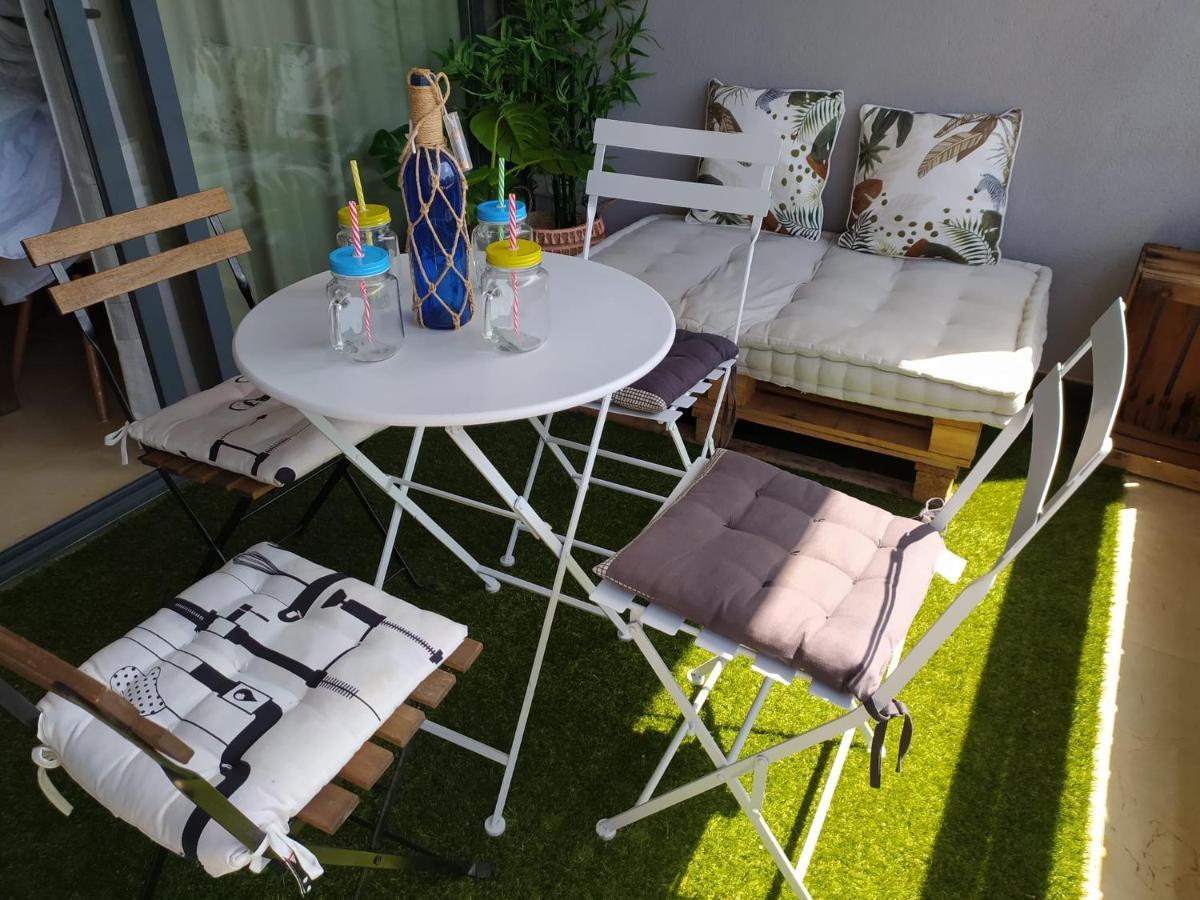 Junto Playa Levante con terraza Chill-Out-2 WCs-A ESTRENAR Gemelos 23 Benidorm Exterior foto